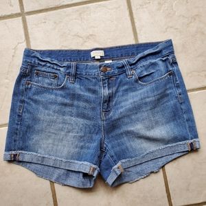 J.CREW DENIM SHORTS SZ 29
